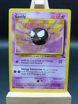 Pokemon Uncommon Card : Gastly 33/62 (Fossil) - Image 1