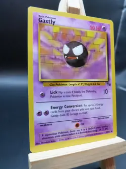 Pokemon Uncommon Card : Gastly 33/62 (Fossil) - Image 2