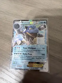 Pokemon 2016 XY Generations Blastoise EX 17/83 Trading Card TCG HP - Image 1