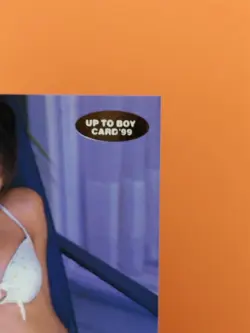 Yumiko Shaku UP TO BOY Card '98 Vintage Gravure Idol WANI BOOKS+GRAN PAPA TCG - Image 4