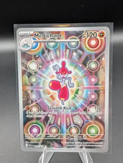 Medicham 241/217 Pokemon TCG Ascended Heroes Illustration Rare NM - Image 1