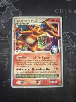 Pokemon Charizard G LV.X DP45 Diamond and Pearl Holo 🔥 LP/MP - Image 1