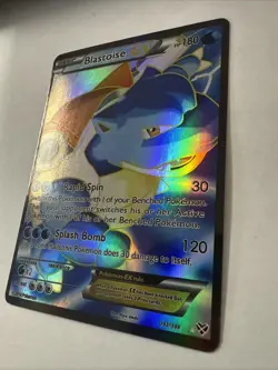 The Pokemon Company Blastoise EX XY 155/160 Rare Holo English 2014 180 - Image 2