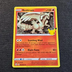 Pokemon Celebrations Reshiram Rare 002 Near Mint - Image 1