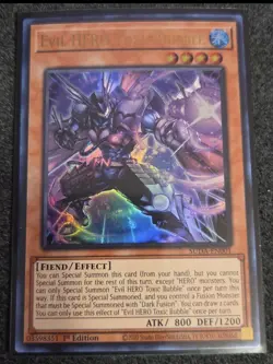 Evil HERO Toxic Bubble - SUDA-EN001 - Ultra Rare - 1st Edition NM Yugioh Supreme - Image 1