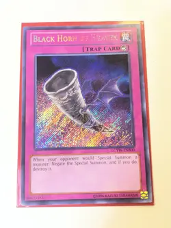 YuGiOh Black Horn of Heaven | LCYW-EN300 | Secret Rare | Unlimited Edition | NM - Image 3