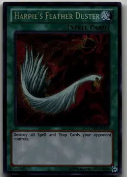 Harpie's Feather Duster Secret Rare Legendary Collection 3: Yugi's World LCYW-EN - Image 1