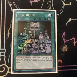 Prohibition LCYW-EN267 Legendary Collection 3: Yugi's World Unlimited Edition - Image 1