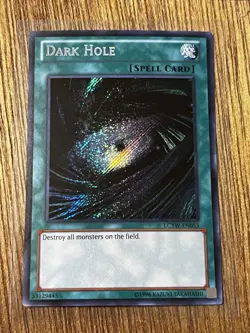 Yu-Gi-Oh! Dark Hole LCYW-EN053 Secret Rare Unlimited Yugi's World Konami - Image 1