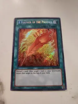 A Feather Of The Phoenix - LP - LCYW-EN280 - Secret Rare - Unlimited Edition - Image 1