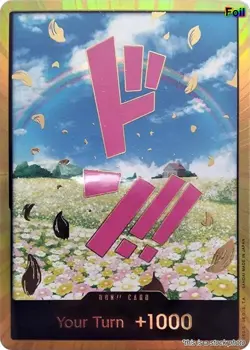 DON!! Card (Rebecca) (Gold) [PRB-01 - ] - NM [Foil] TCG One Piece - Image 1