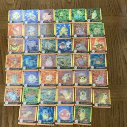 1999 Pokemon Artbox Complete Set 40 Action Flipz Premier Edition Lenticular Card - Image 1