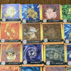 1999 Pokemon Artbox Complete Set 40 Action Flipz Premier Edition Lenticular Card - Image 2