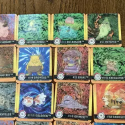 1999 Pokemon Artbox Complete Set 40 Action Flipz Premier Edition Lenticular Card - Image 3