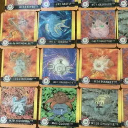 1999 Pokemon Artbox Complete Set 40 Action Flipz Premier Edition Lenticular Card - Image 4