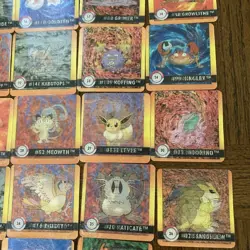 1999 Pokemon Artbox Complete Set 40 Action Flipz Premier Edition Lenticular Card - Image 5