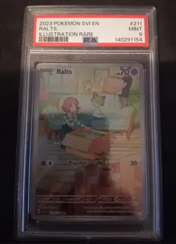 Raltz 211/198 Illustration Rare - PSA 9 Pokemon Card - Image 1