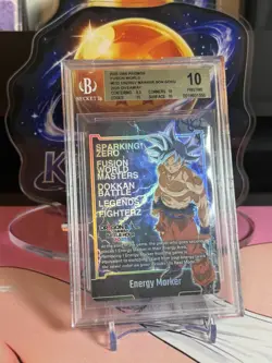 Dragon Ball Super Card Game Energy Marker E-22 Son Goku 2025 Battle Hour BGS 10 - Image 1