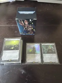 ​MTG Magic – Warhammer 40k Commander DECK SET (4 Decks!) ENGLISCH Komplett - Image 5