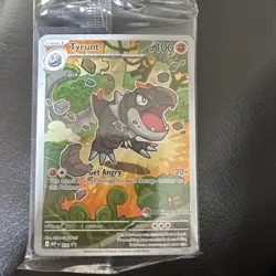 Pokemon TCG Promo Tyrunt MEP 070 Pokemon Center Stamp - SEALED - Image 1