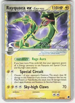 Pokemon Rayquaza ex 97/101 Non Holo 2007 World Champions - Image 1