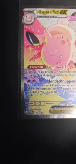 Mega Clefable ex 119/88 Special Illustration Rare SIR Pokemon Perfect Order NM+ - Image 5