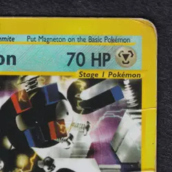 [PO] MAGNETON Pokemon REVERSE HOLO AQUAPOLIS E-Serie 22/147 English POOR - Image 4