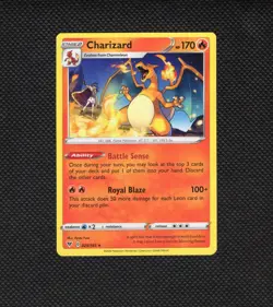 Charizard - 025/185 - Non-Holo Rare - Vivid Voltage - Pokemon Card - Image 1