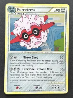 Pokemon Card Forretress 5/95 Holo Rare Call Of Legends LP - Image 1