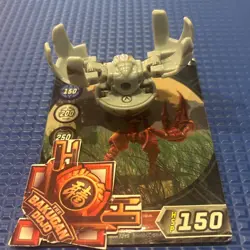 Bakugan Battle Brawlers Haos ⭐ Fear Ripper 570G B1 + HSP 150 Card BA050-B - Image 2