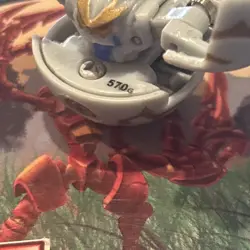 Bakugan Battle Brawlers Haos ⭐ Fear Ripper 570G B1 + HSP 150 Card BA050-B - Image 3