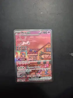 POKEMON MEW EX - 053 - SV: SCARLET & VIOLET 151 UPC PROMOS NEAR MINT CARDS - Image 2