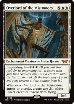 Overlord of the Mistmoors #23 (MP) Duskmourn DSK Magic MTG - Image 1