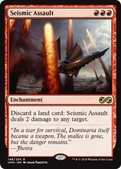 Seismic Assault - Foil NM, English MTG Ultimate Masters - Image 1