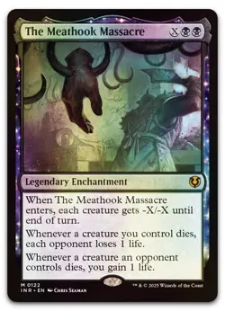 The Meathook Massacre #122 (Foil) (NM) Innistrad Remastered INR Magic MTG - Image 1