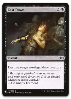 Cast Down (2XM) #079/332 (NM) List Reprints LIST LIST Magic MTG - Image 1