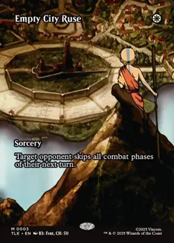 Empty City Ruse (Borderless) Avatar: The Last Airbender: Eternal Regular NM MTG - Image 1