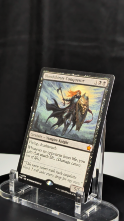 MTG Bloodthirsty Conqueror NM Magic Foundations FDN #0058 Mythic Non-Foil - Image 2