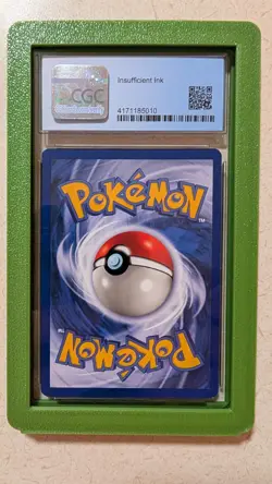 1999 Base Set Venusaur CGC 9 - Insufficient Ink Error - Image 3