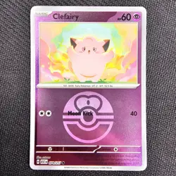 Clefairy - 074/217 - Love Ball Reverse Holo - Ascended Heroes - Pokemon TCG - NM - Image 1