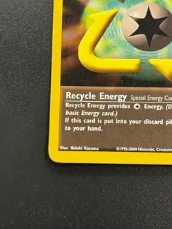 Recycle Energy 105/111 - Neo Genesis Vintage Regular Pokemon TCG Card LP - Image 2