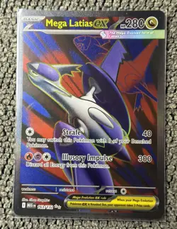 Pokemon Lot Mega Latias Ex 163 and Mega Manectric Ex 158 MEG Ultra Rare - Image 2