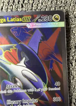 Pokemon Lot Mega Latias Ex 163 and Mega Manectric Ex 158 MEG Ultra Rare - Image 4