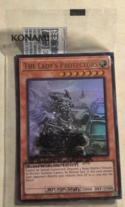 Yugioh THE LADY'S PROTECTORS 2026-EN003 Ultra R English WCS Championship - Image 1