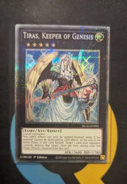 BLGG-EN094 Tiras, Keeper of Genesis Starlight Rare 1st Ed YuGiOh - Image 1