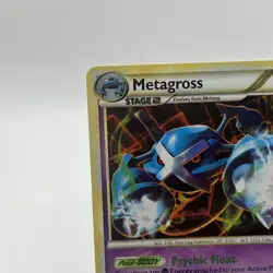 Metagross 4/95 Unleashed Holo Rare Pokemon Card 2010 HGSS Rare Holo TCG - Image 2