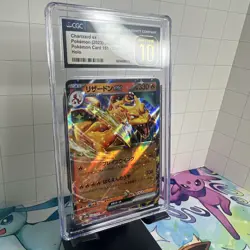 Charizard ex 006/165 Sv2a: Pokemon Card 151 Holo (Japanese) - CGC PRISTINE 10 - Image 2