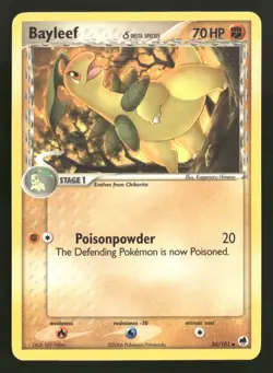 Bayleef - 26/101 - Uncommon - EX Dragon Frontiers - Pokemon Card - LP - Image 1