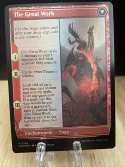 MTG Urabrask The Great Work March of the Machine FOIL #0169 Mythic NM/M - Image 2