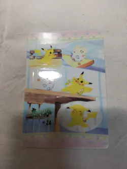 [LP+] Fancy Graffiti #24 Pikachu Japanese Sealdass Bandai Pokemon 9101 - Image 1